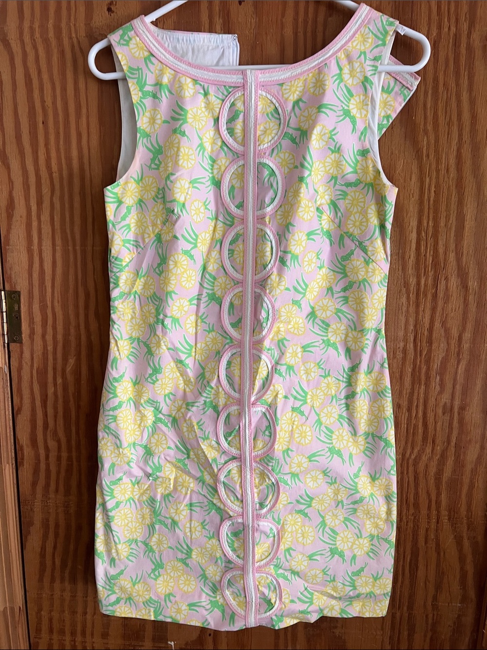 Lilly Pulitzer Pink, Yellow & Green Printed Sleeveless Dress